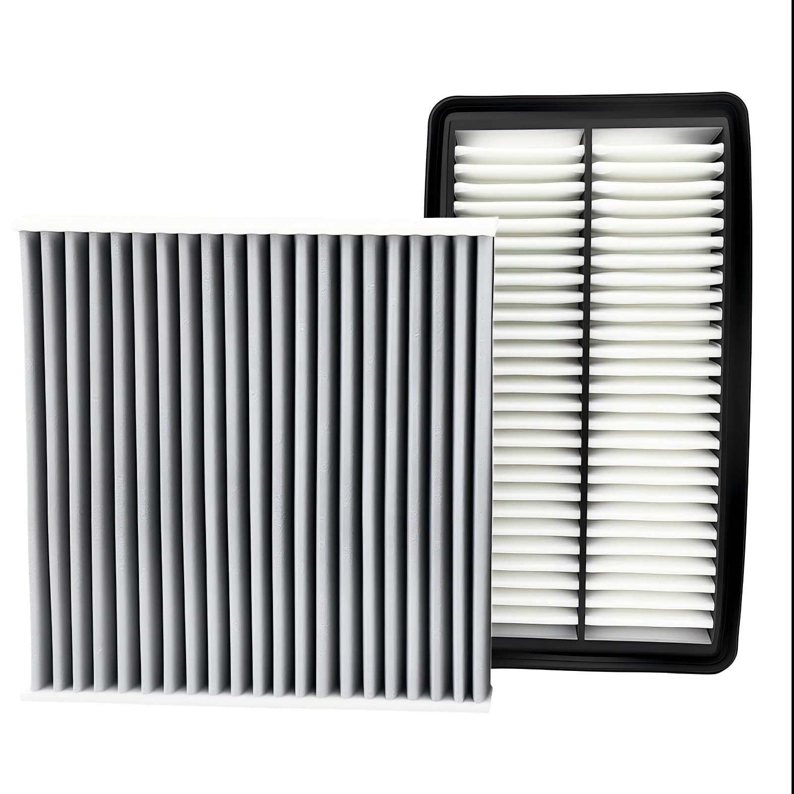 Engine &amp; Cabin Air Filter Kit 17220-5J6-A10 80292SDAA01 | Compatible with Honda Pilot 2016-2022 Ridgeline 2017-2025 Passport 2019-2025 MDX 3.0L/3.5L