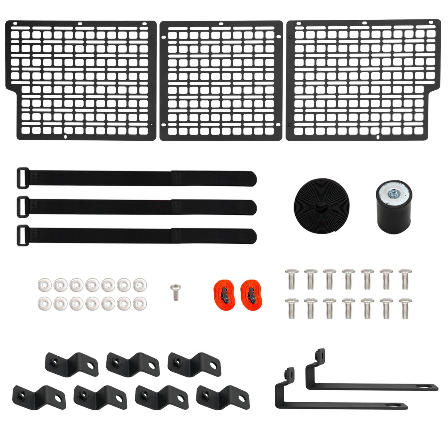 SZYANG5.5Ft Front Bed Molle Panel Compatible with 2022-2024 Toyota Tundra Truck Bed Panel System Replacement for 2022-2024 Toyota Tundra Accessories