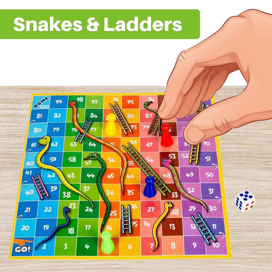 Ratna's Lovely-9 Board Game Set - 9 Games! -9