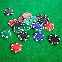 Vista 8 de Juego de fichas de póquer - 200 fichas de póquer con estuche de aluminio, fichas de 0.41 oz para Texas Holdem Blackjack