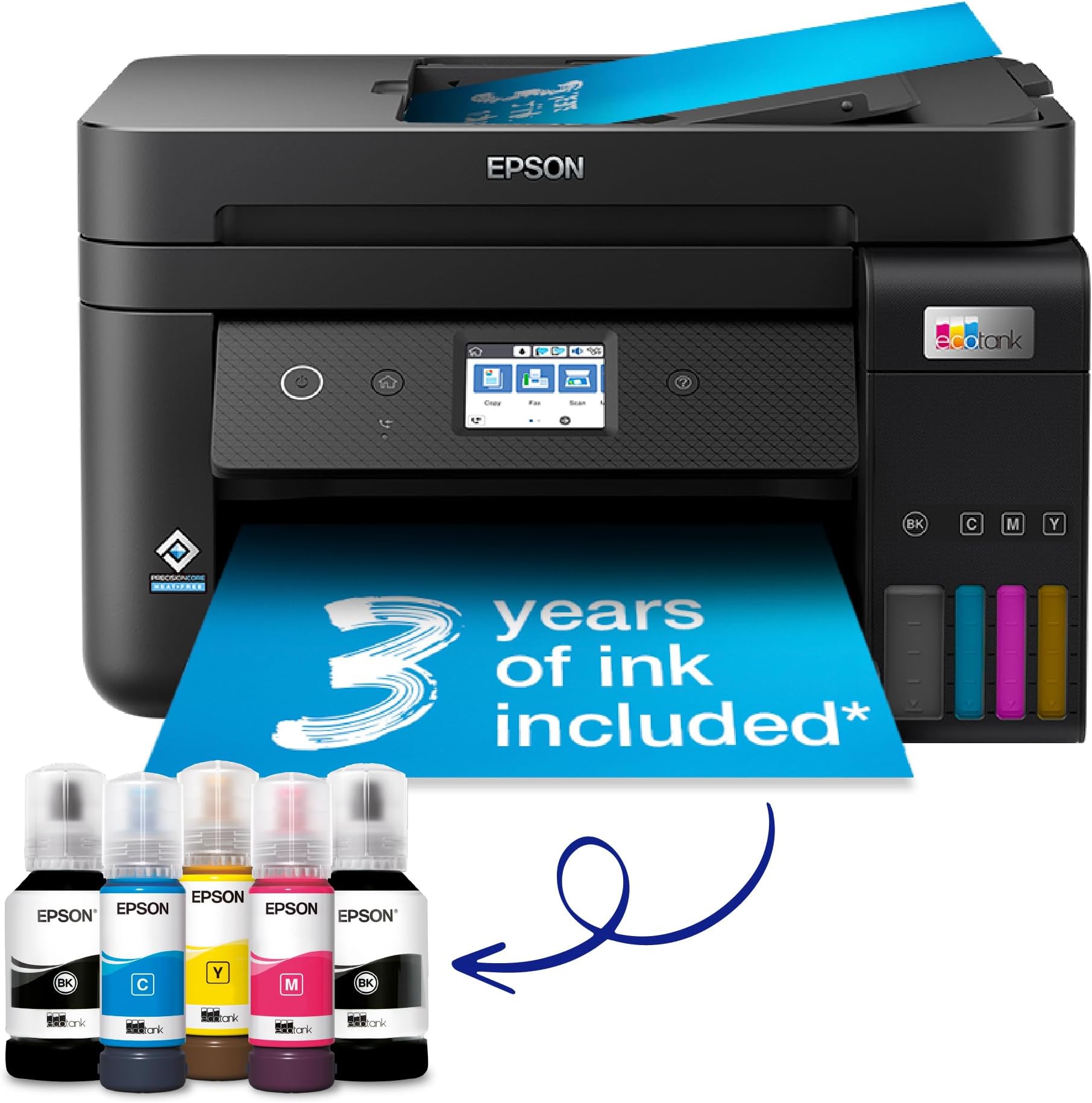 Epson EcoTank ET-3850 A4 Impresora multifunción con depósito de Tinta ...
