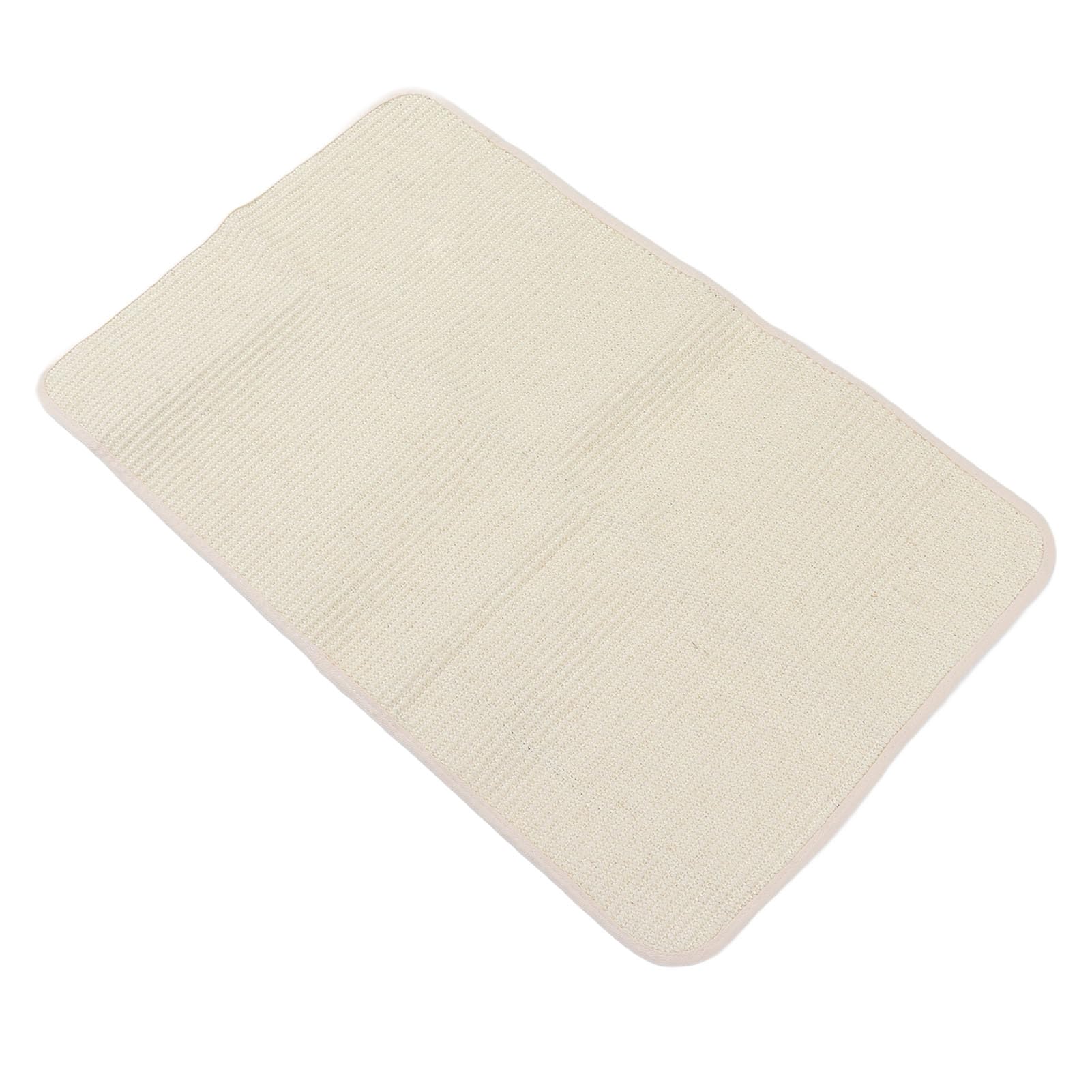 Alfombra rascadora para Gatos de sisal, Protector contra arañazos para sofás, Almohadilla Grande de sisal y cáñamo para rascar, protección para sofás y Muebles con Accesorios de (Largo 49,5 cm.)