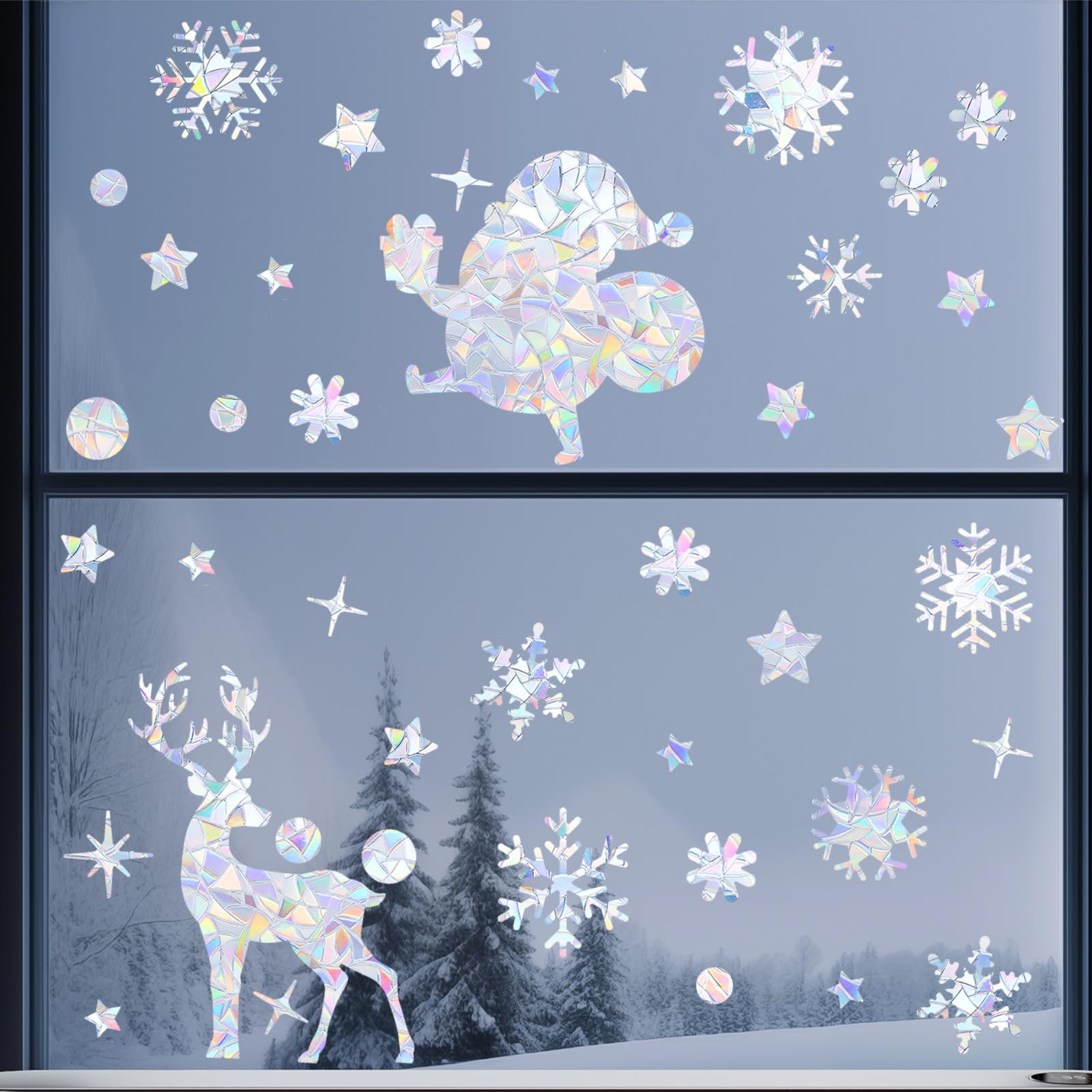 Amazon | 【Charming Club】ウォールステッカー クリスマス 飾り付け