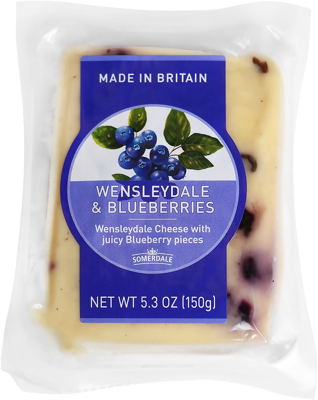 SOMERDALE Blueberry Wensleydale, 5.3 OZ