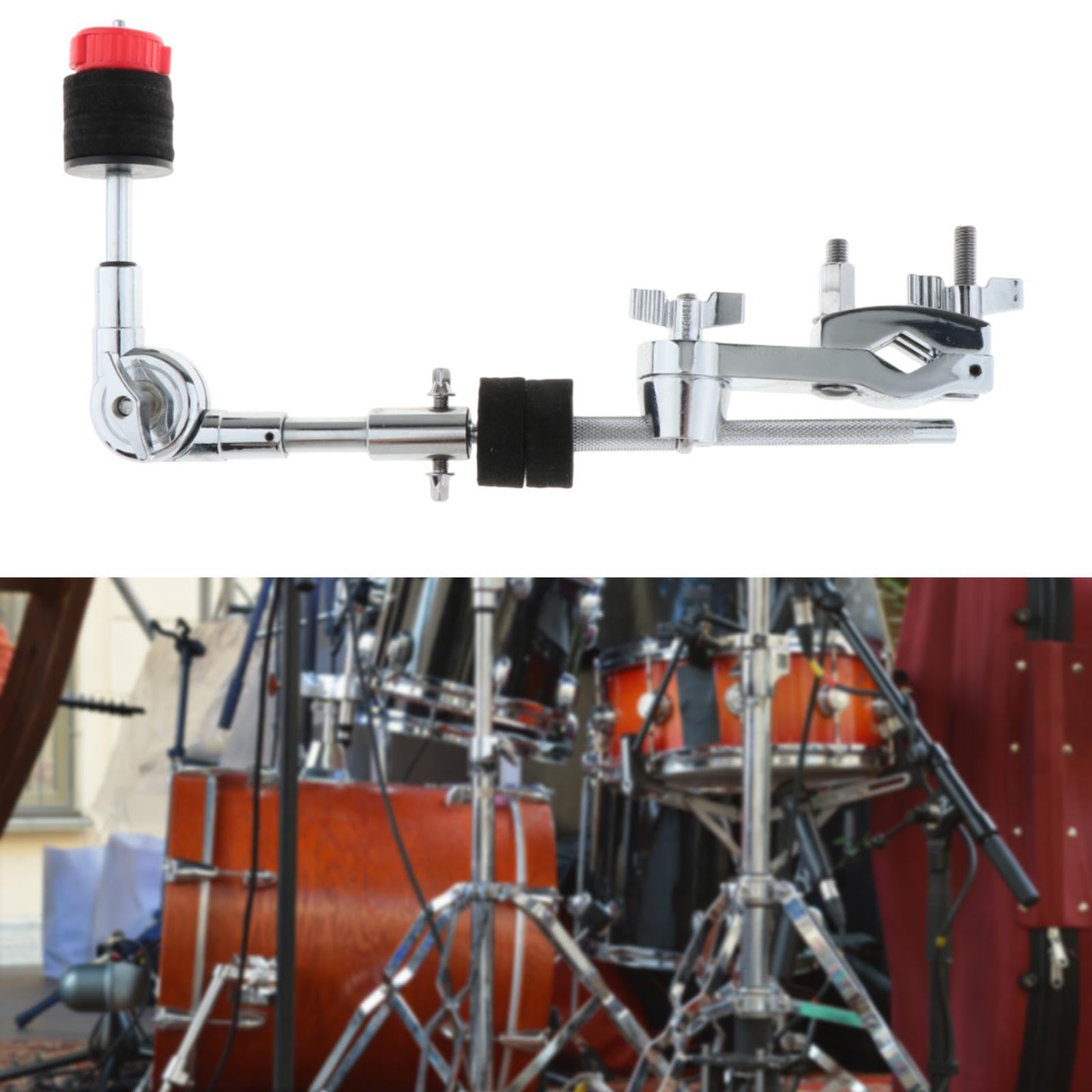 Soportes para platillos Clips Brazo expansor para platillos Abrazadera metálica para soporte de Soporte para