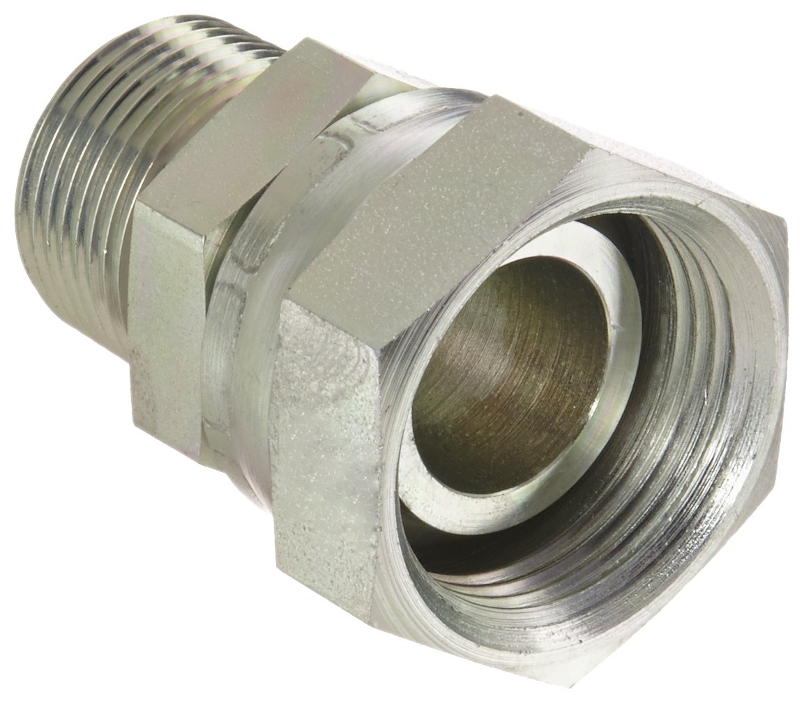 Eaton Aeroquip 20451612S Steel Pipe Fitting, Adapter, 1" NPSM Female