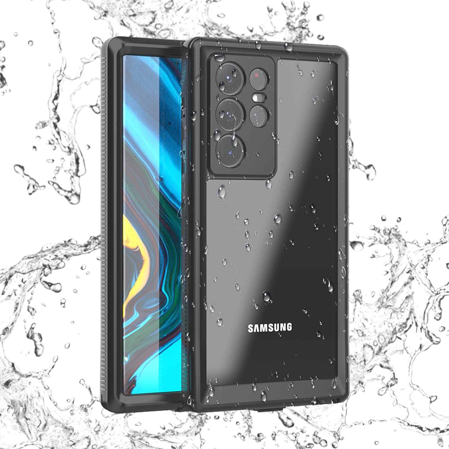 Amazon.co.jp: Samsung Galaxy S22 Ultra 5G 防水ケース 6.8インチ 
