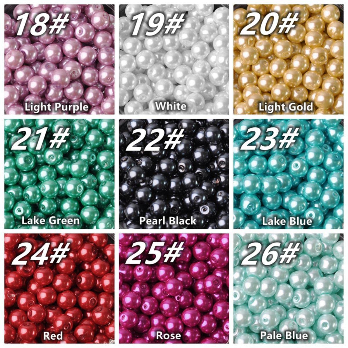 Perline 6 Mm Multicolore – 1000 Pezzi Artigianato Fai Da Te – Riempitivo Per Vasetti, Centrotavola E Bomboniere