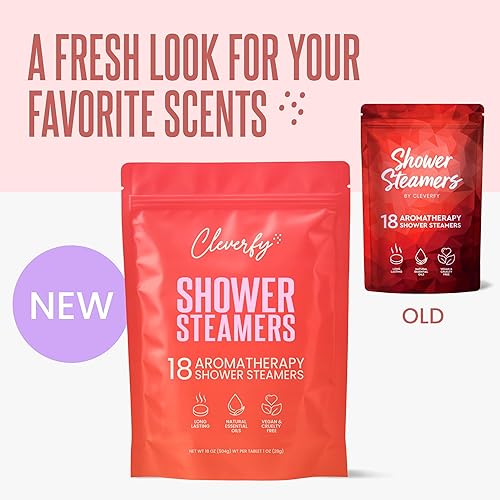 Miniatura 7 de Cleverfy Vaporizadores de ducha para aromaterapia, paquete de 18 bombas de ducha con aceites esenciales. Regalos de cumpleaños para mujeres y