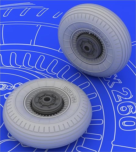 Eduard modelos IL-2Shturmovik ruedas brassin Kit de modelo