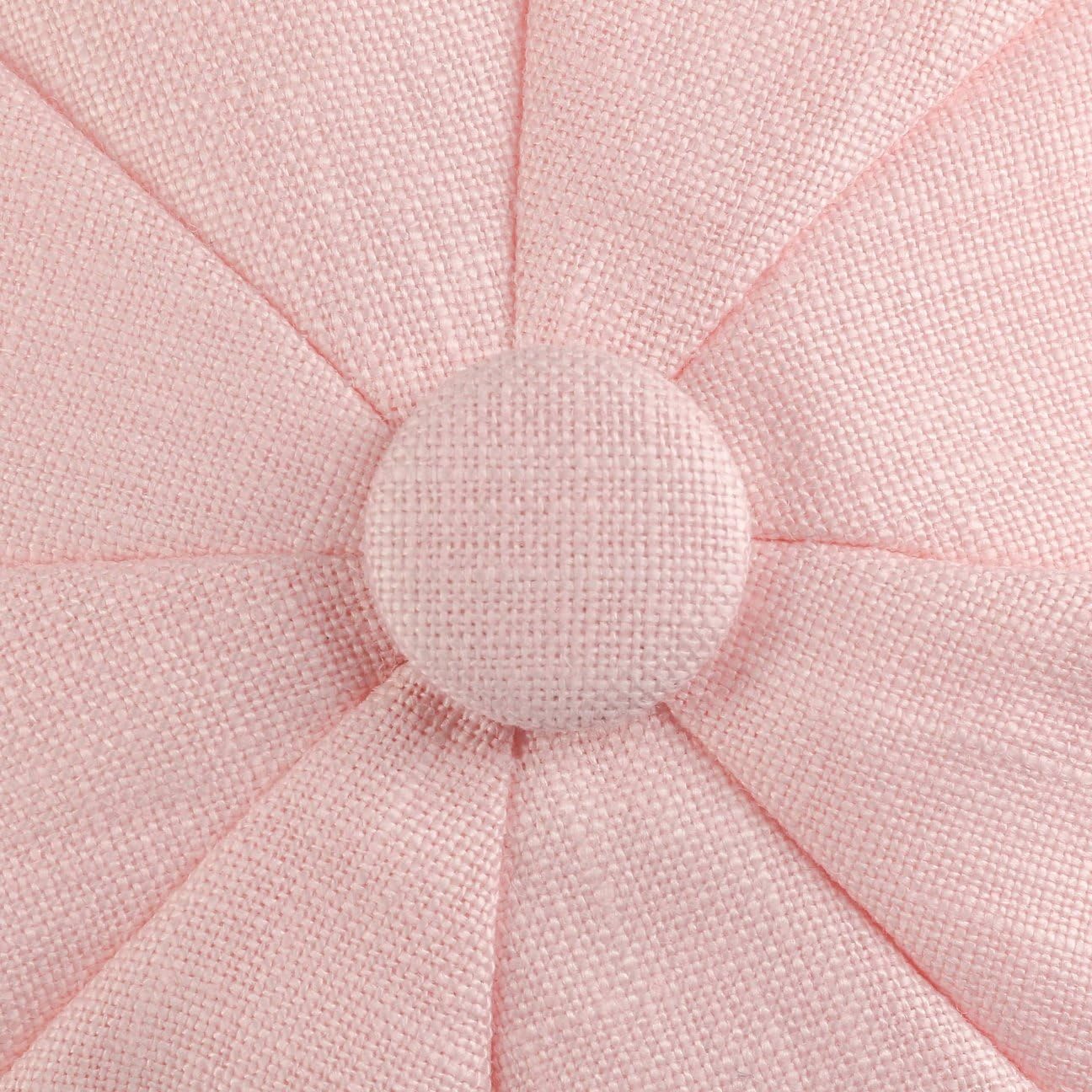 Lipodo Classic Baker Boy Cap Made in Italy Linen Cotton Ladies Elastic Band Spring Summer