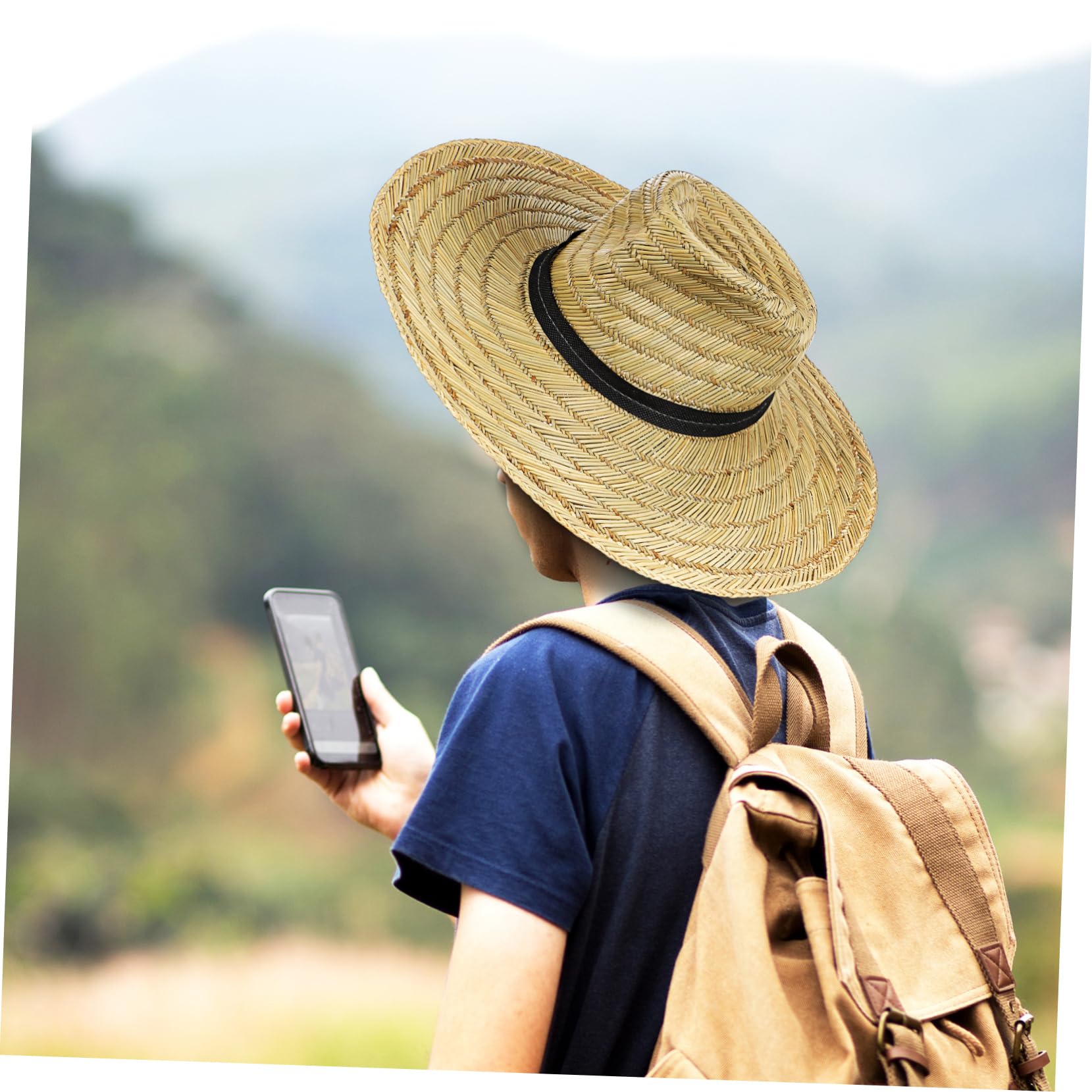Visière Large Hommes Été Soleil Chapeaux De Seau Plage Casquette Homme Chapeau Seau Homme Chapeaux UV Paille