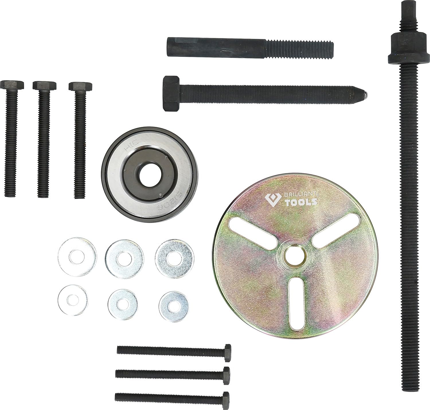 BRILLIANT TOOLS BT593770 Juego de herramientas de polea de cigüeñal para motores MINI Cooper W11 [Powered by KS TOOLS]