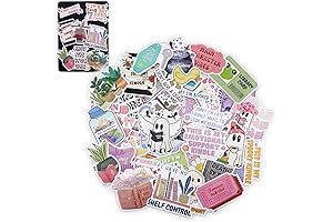 Bookish Reading Stickers For Kindle Skin, Funny Aesthetic Book Lover Gift Fun...
