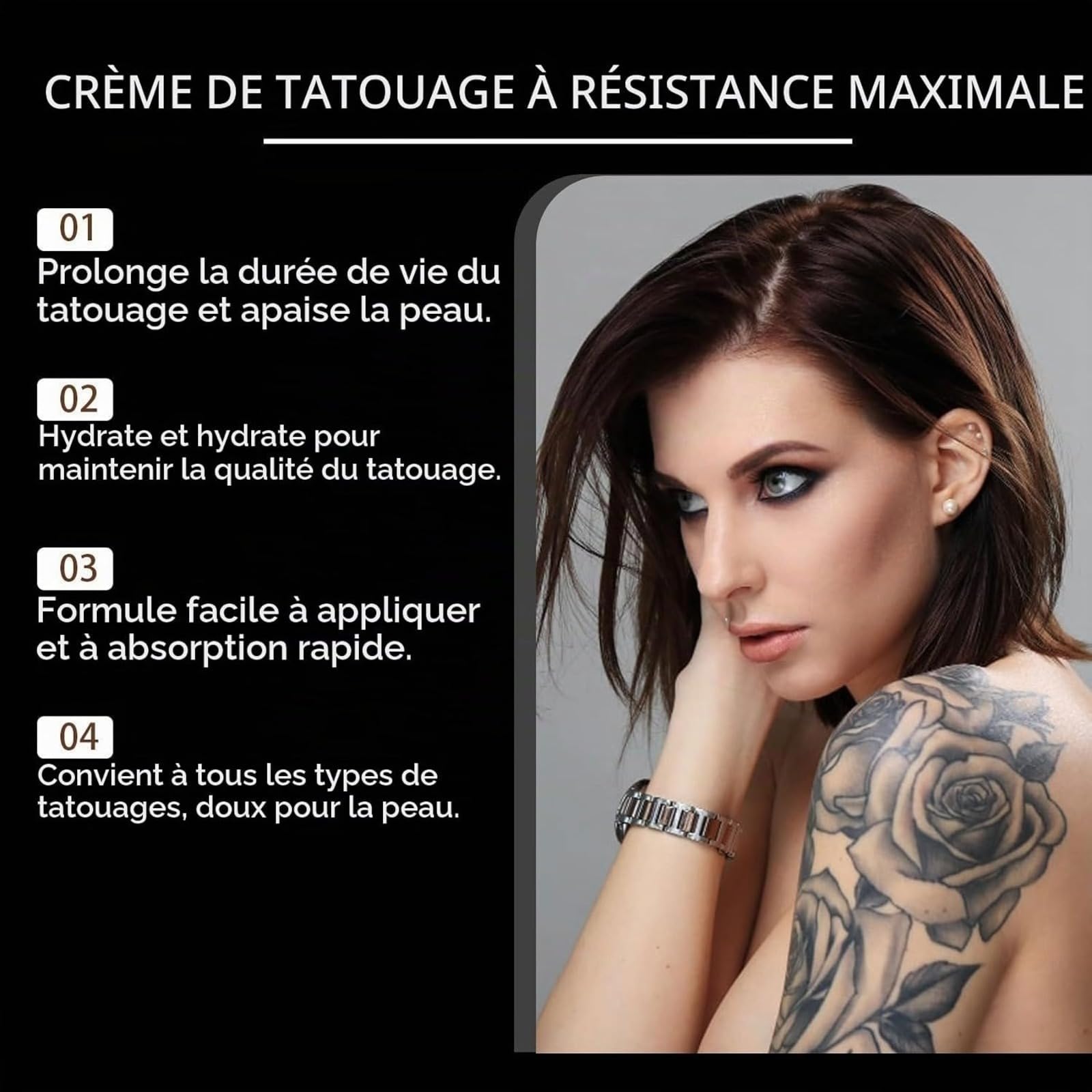 Beruhigende Tätowiercreme, Betäubungscreme für Tattoos,