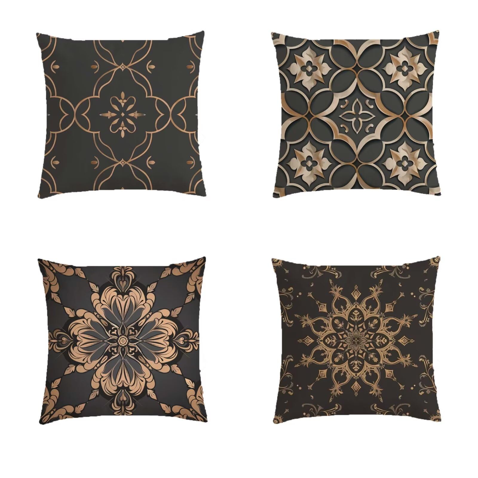 Housse coussin exterieur boheme 45x45 pour sublimer votre salon de jardin