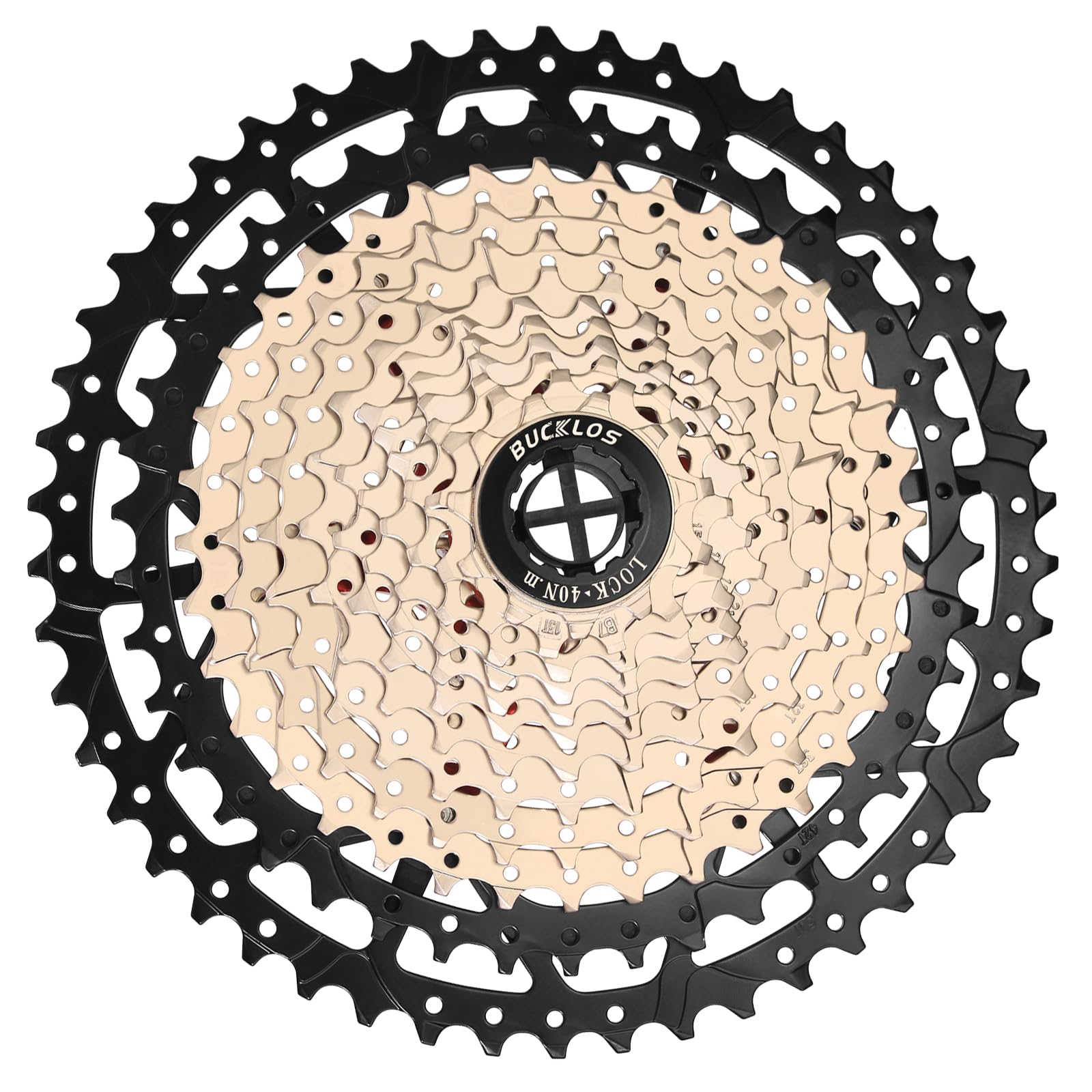 AEYINO Cassette 12 Speed 11-52T,Bicycle Freewheel Fit Mountain Bike/Road Bike/XC/DH/AM,Compatible with Shimano Sram — image 1
