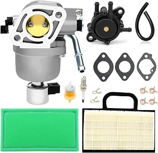Carburetor Air Filter Fuel Pump For Briggs & Stratton 20HP 404577 4045A7 405577 406577 406677 407577 407777 40F777 For John Deere L111 L118 L120 LA120 Lawn And Garden Tractor 699807 697722