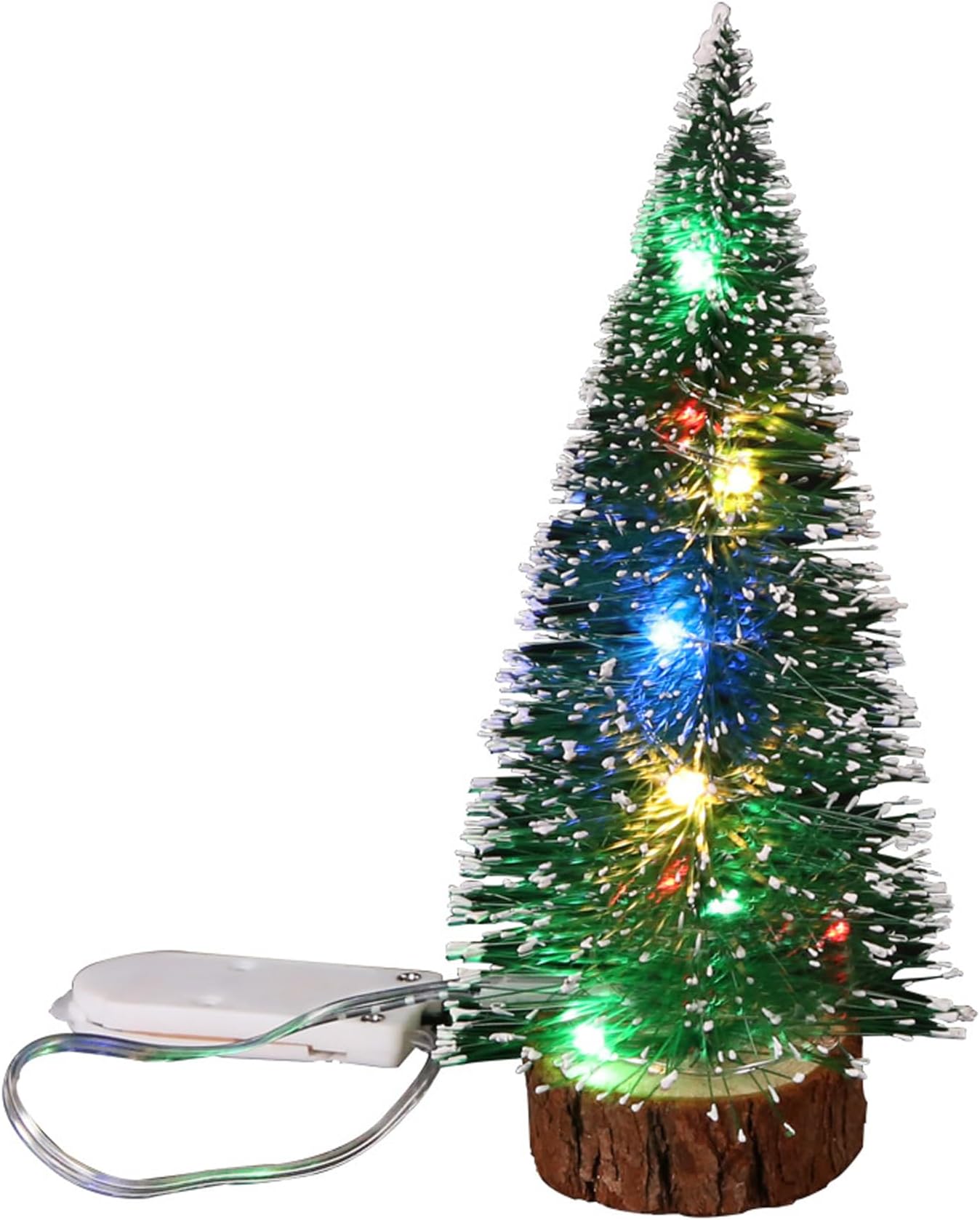 Mini Christmas Tree with Light Lamp Perfect for Your Home or Office Decor Warm Color 15cm