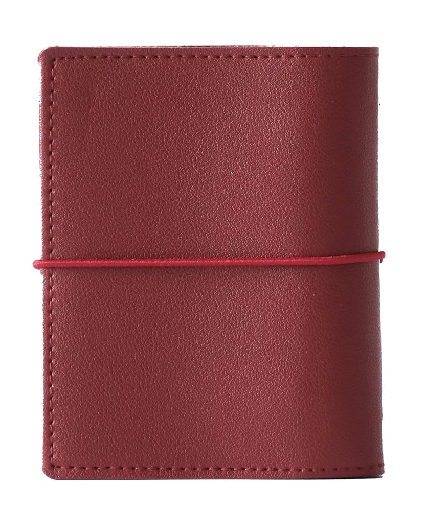 Amazon.co.jp: V.for.M システム手帳 M5 ミニ5穴サイズ ゴム横