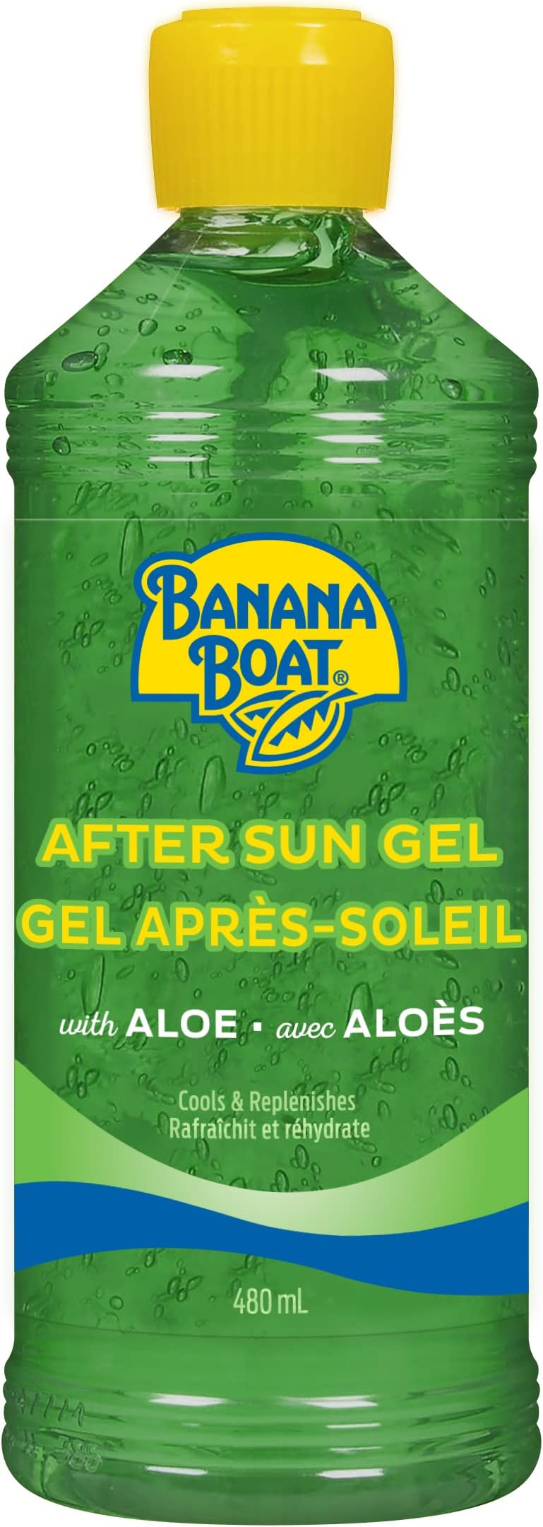 Soothing After Sun Gel with Aloe Vera, Reef Friendly, 16oz. - Pack of 3