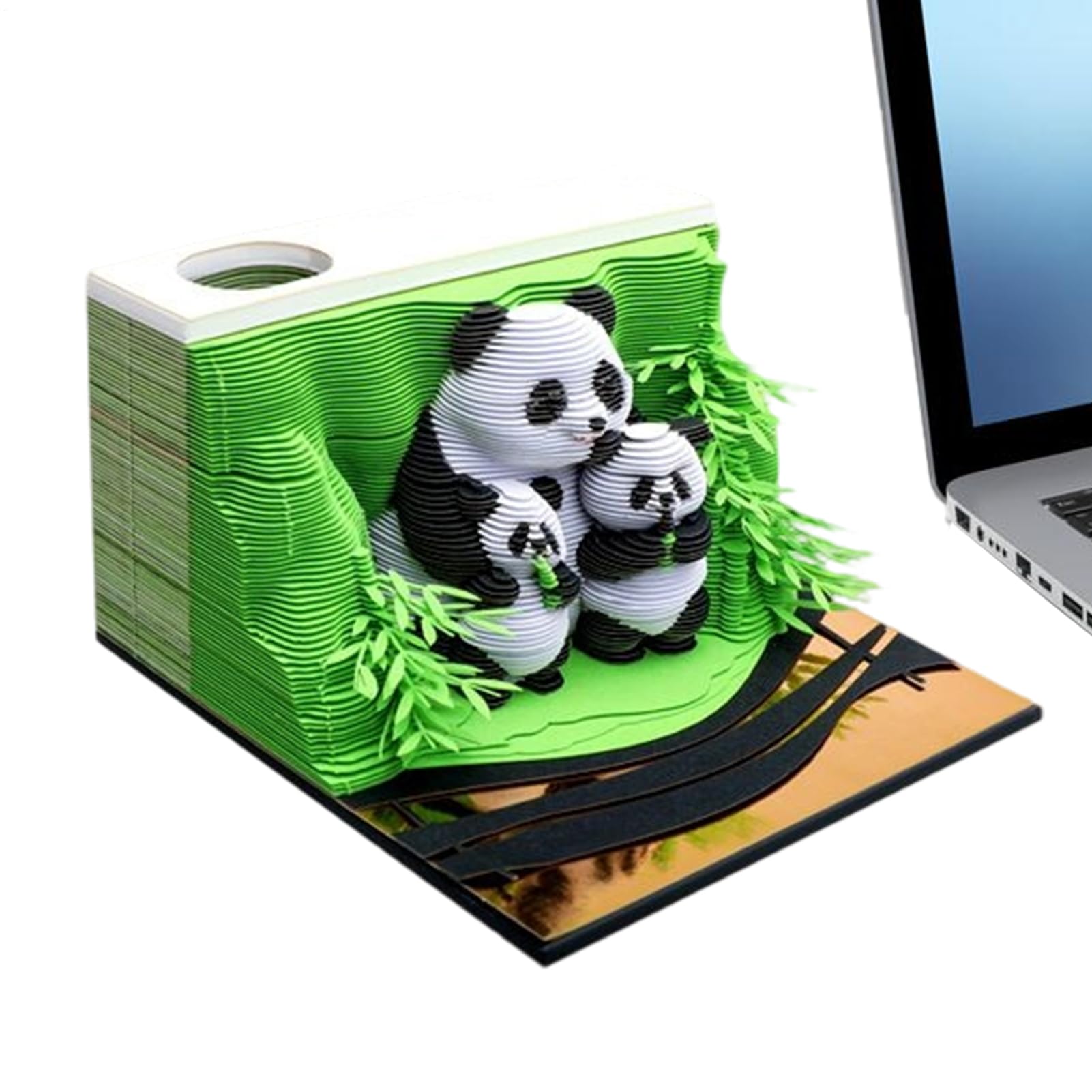 Kalendarz 3D biurko 2026 – Panda Tear Away kalendarz 3D, dekoracyjny notatnik biurko, stolik nocny, do szko?y, domu, biura, freelancerów, nauczycieli, studentów