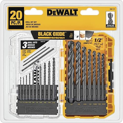 Miniatura 6 de DEWALT DW1169 - Brocas giratorias de punto piloto 14 piezas