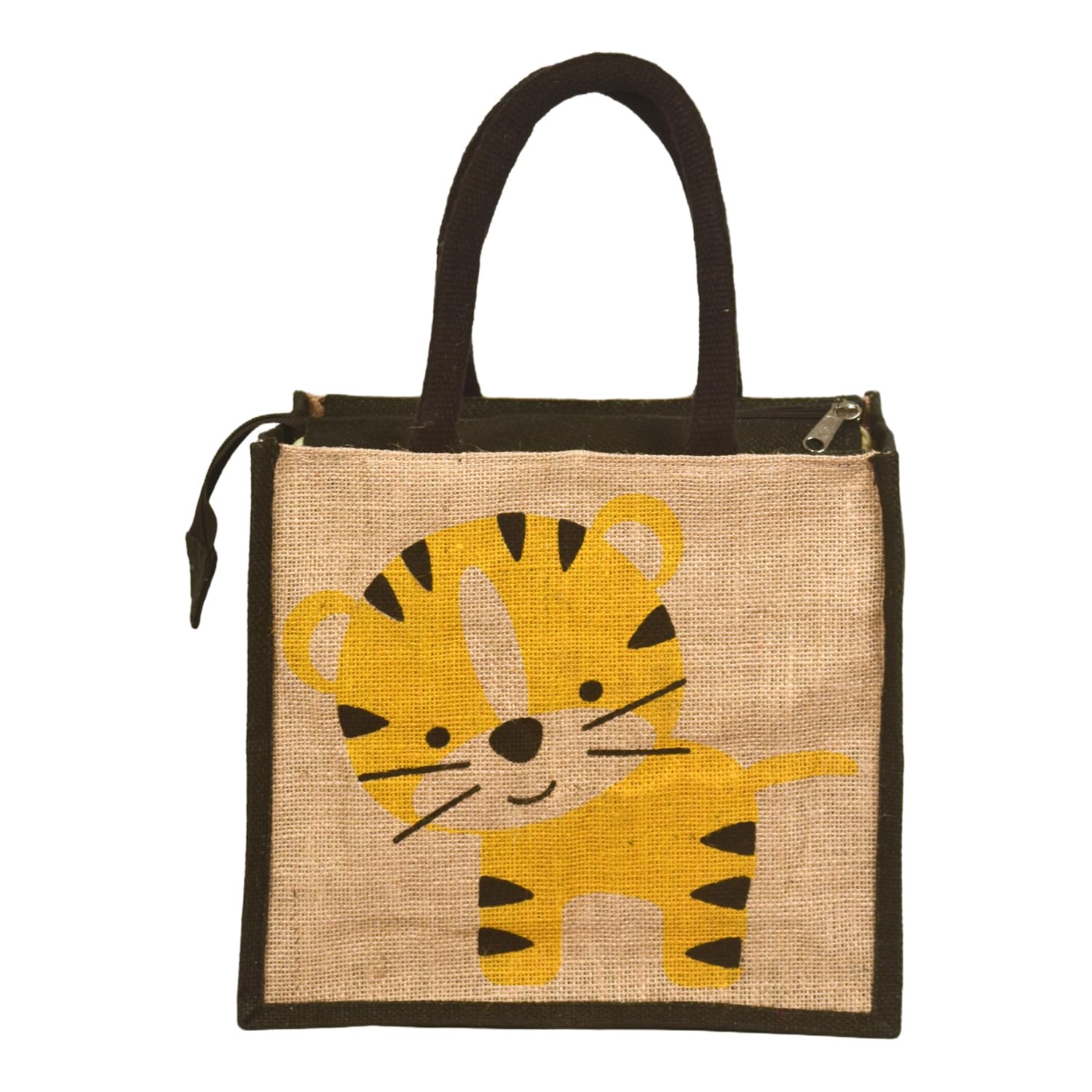 See full amazon price history chart for Daffodil Jute Bags Handcrafted Tiger Print Tote Bag Lunch Box Bag Tiffin Bag Carry Bag Handbag with Zip & Bottle Holder (Perfect Lunch Bag for Kids) (Black) Daffodil Jute Bags Handcrafted Tiger Print Tote Bag Lunch Box Bag Tiffin Bag Carry Bag Handbag with Zip & Bottle Holder (Perfect Lunch Bag for Kids) (Black) (B0CC2XHH58) Amazon Price History, Amazon Price Tracker