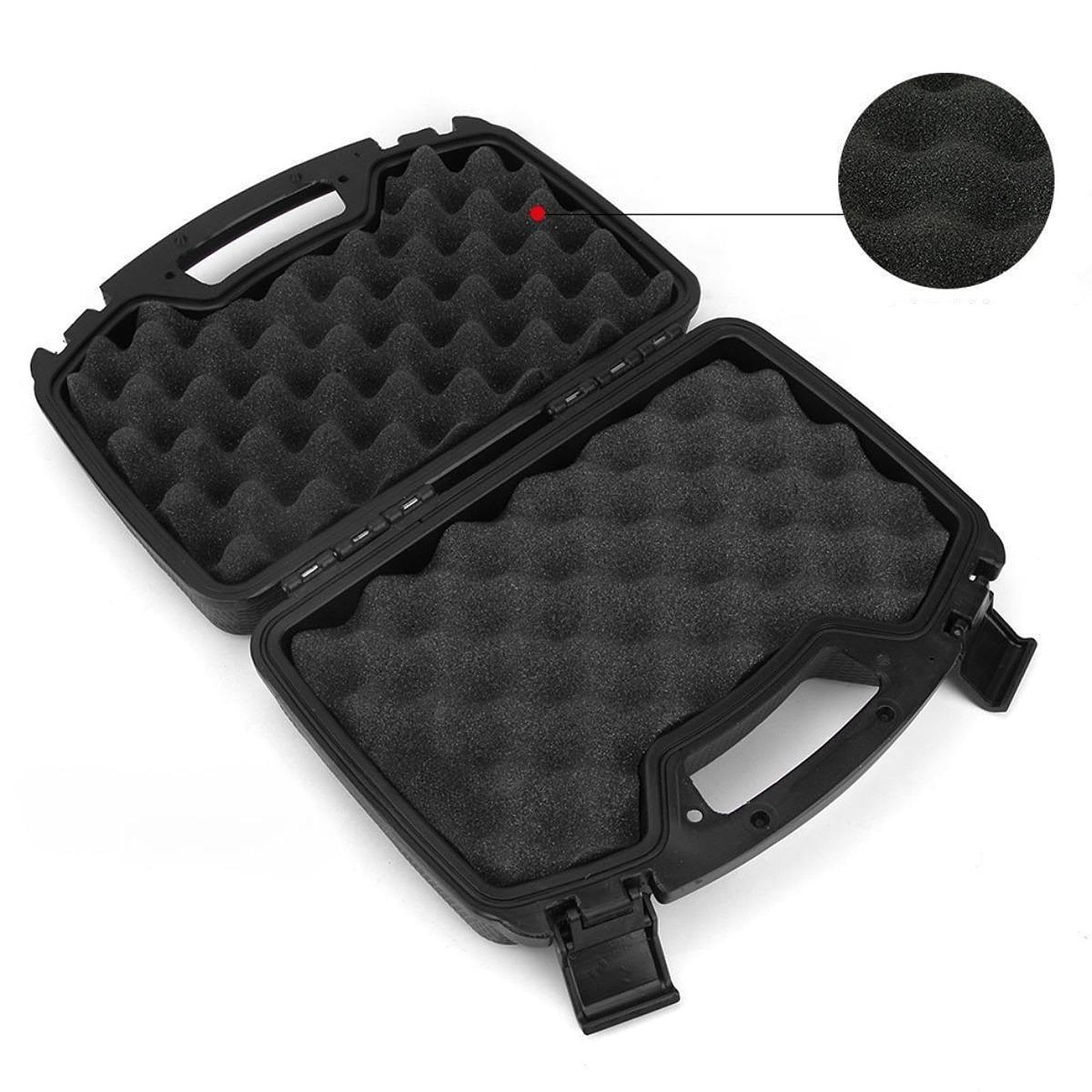 KESOTO Contenitore per attrezzi, custodia rigida portatile con rivestimento in spugna per strumenti di prova