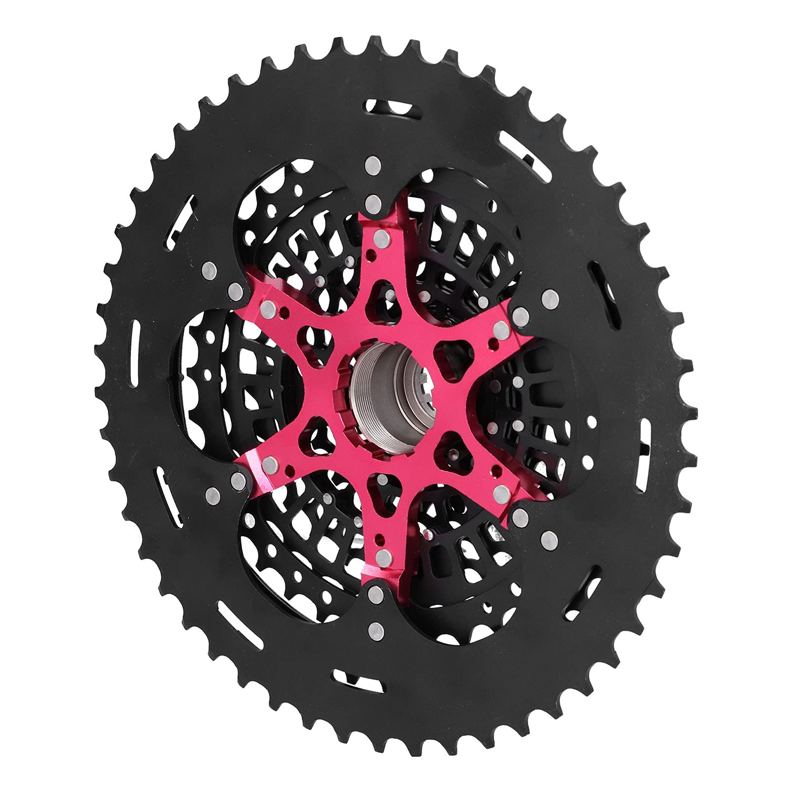 aqxreight Cassette de Aleación de Aluminio para Volante de Bicicleta de 12 Velocidades, Accesorio del 9 50T Xd para Conducción Silenciosa