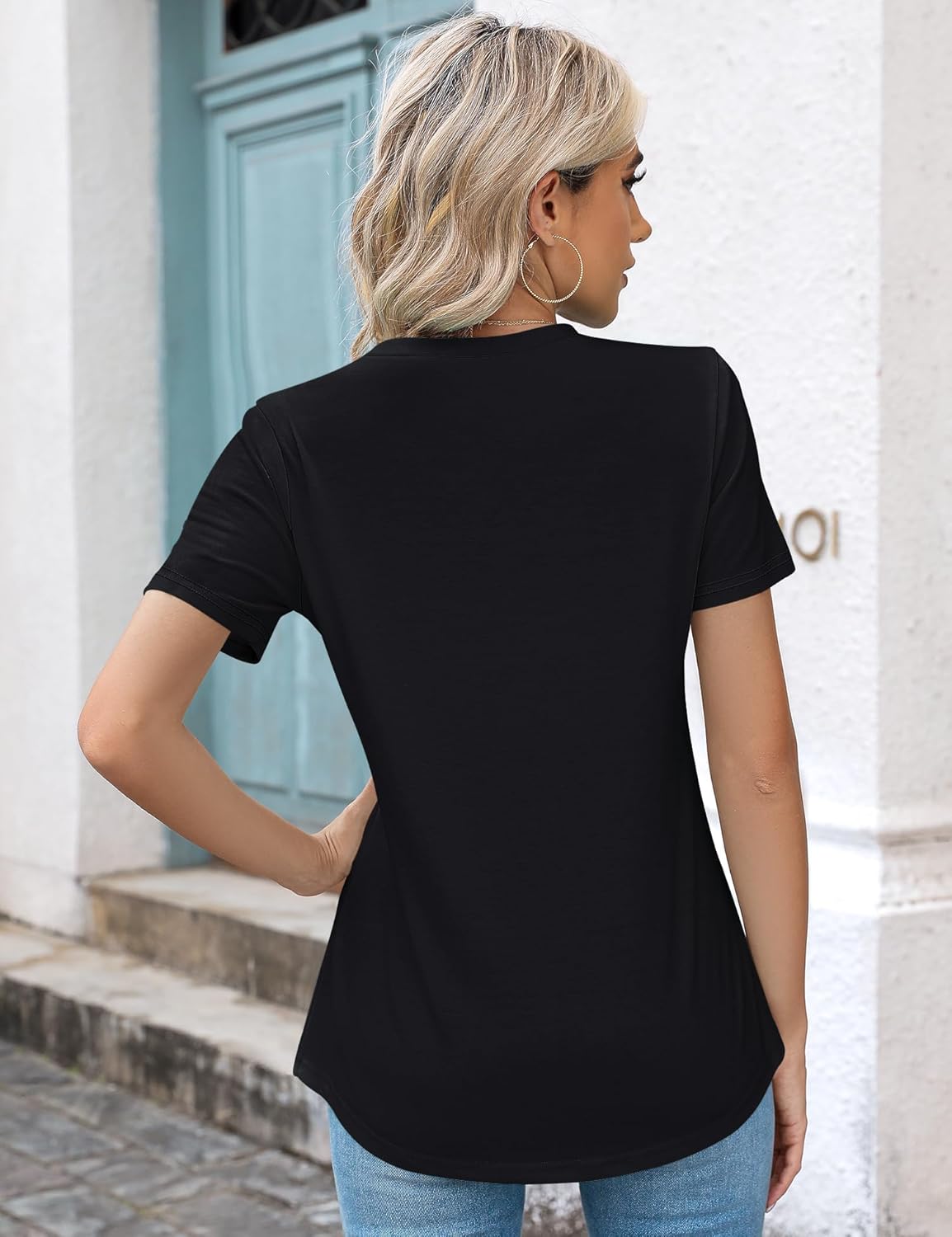 Stylische Eleganz: Cuptacc Damen Rundhals T-Shirt im Test!
