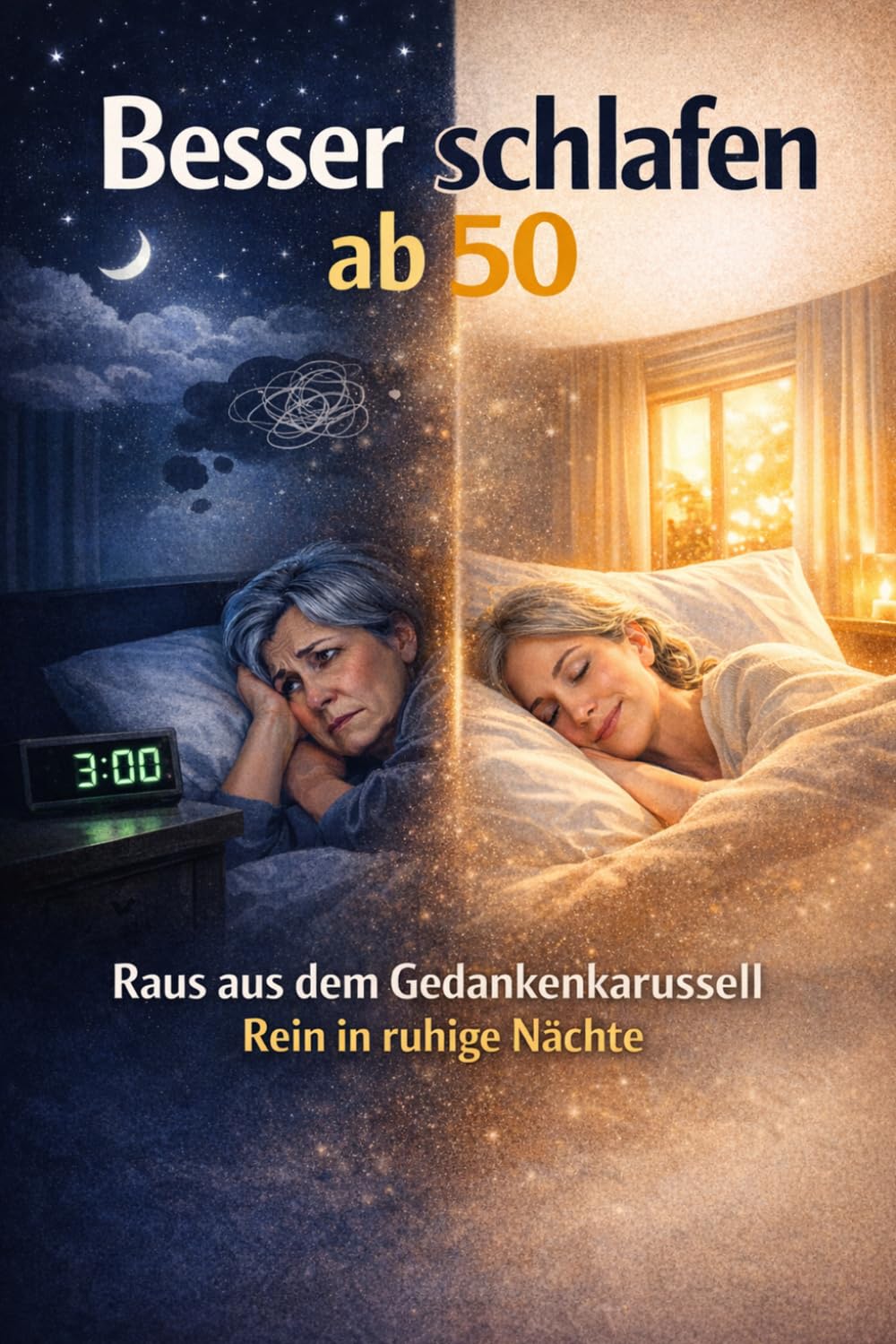 Besser schlafen ab 50: Raus aus dem Gedankenkarussell Rein in ruhige Nächte