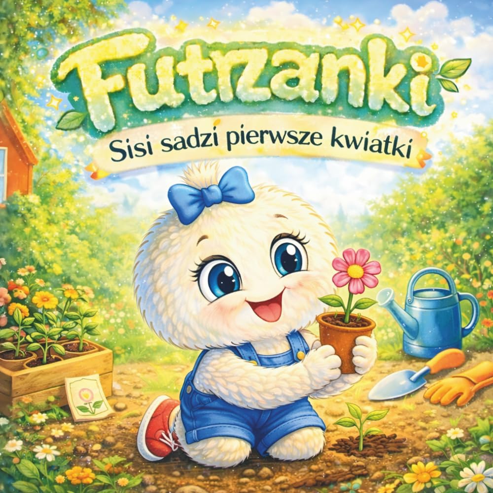 Futrzanki: Sisi sadzi pierwsze kwiatki: Bajka edukacyjna o ogrodzie i sadzeniu roślin dla dzieci 4-6 lat