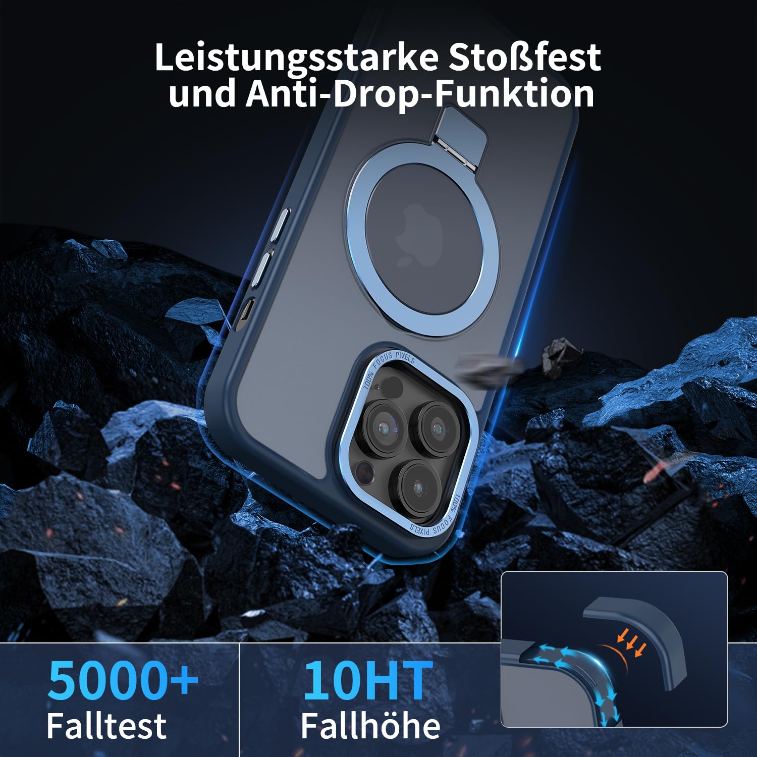 Amazon.co.jp: cDraFixit iPhone14Pro ケース MagSafe対応 耐衝撃