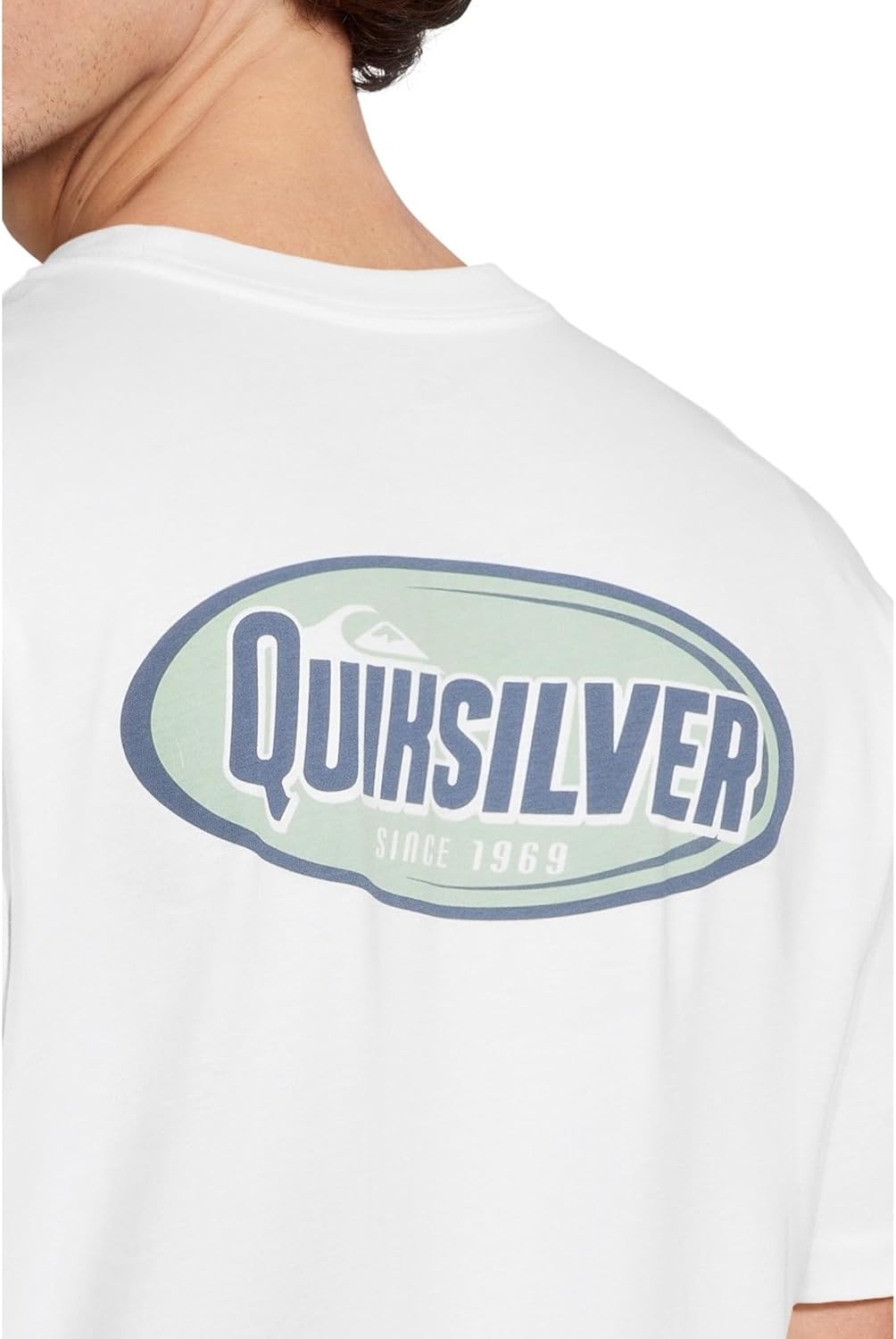 Quiksilver Men's Cresent Speed Short Sleeve Screen Tee