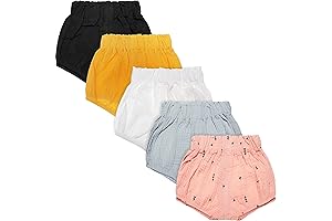 Sintege Baby Girl Bubble Shorts Set