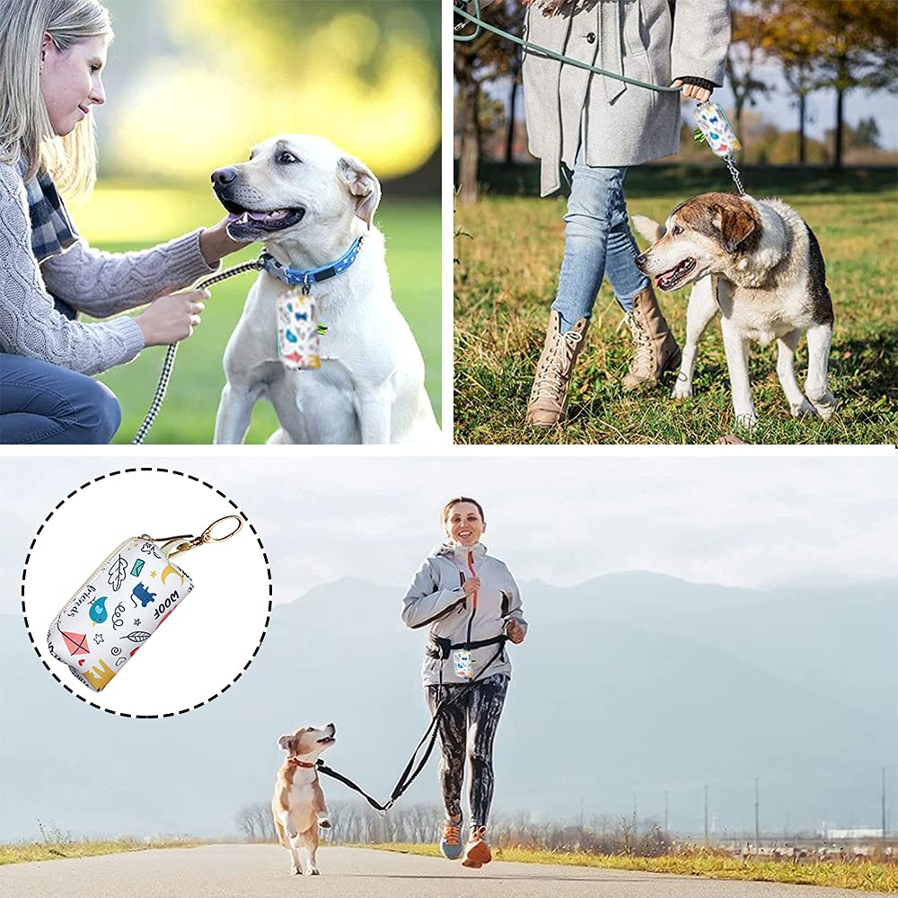 Distributeur De Sacs à Crottes Pour Chien - Porte-sacs Pratique Pour Promenades - Résistant Et étanche - 5