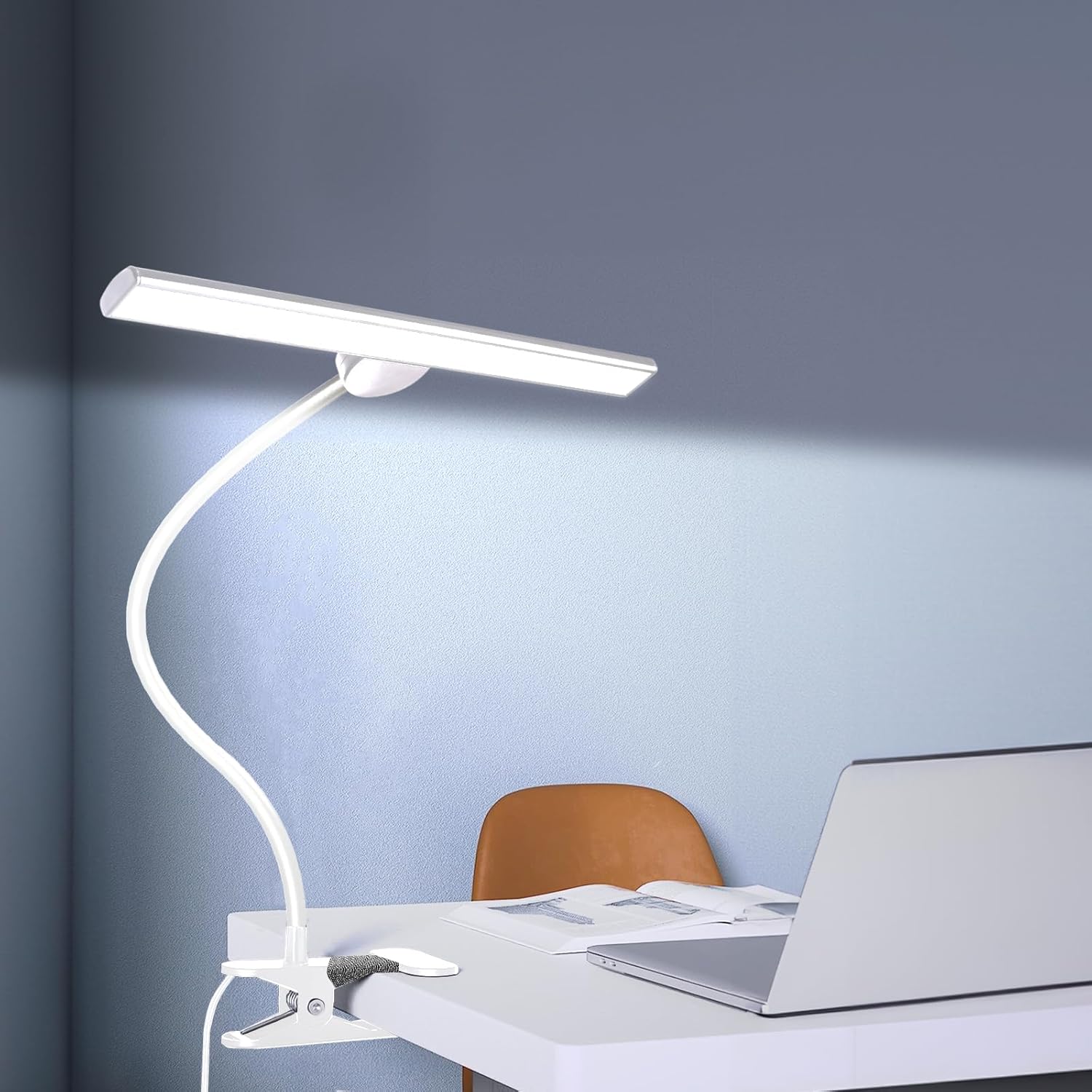 Desk Lamp LED Dimmable 10W 40CM Desk Lamp Clampable Eye Protection