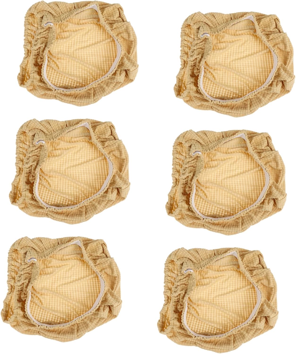 6pcs Elastic Chair Stretch for Dining Room Banquet and Kitchen Chairs Easy to Clean for Standard