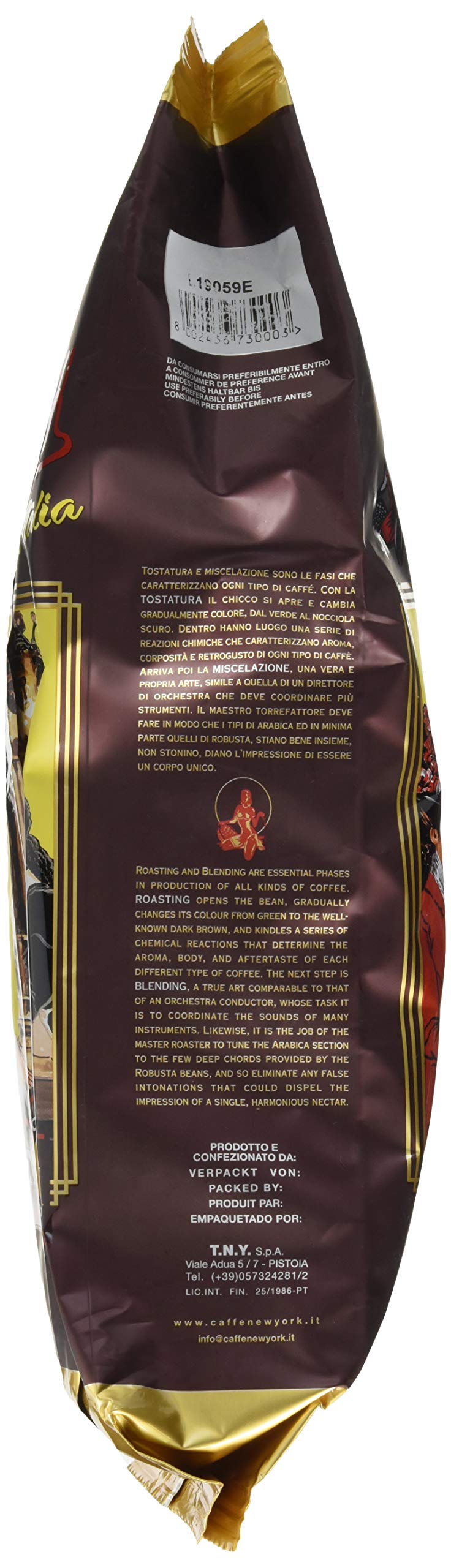 New York Kaffee Espresso - Extra, 1000g Bohnen