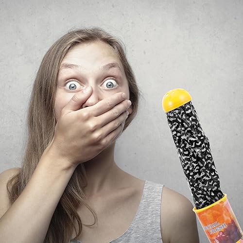 Miniatura 2 de 3pcs serpiente puede primavera serpiente juguete broma juguete