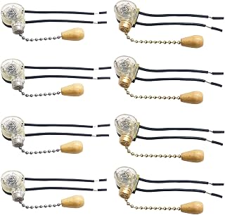 8-piece pull chain switch set