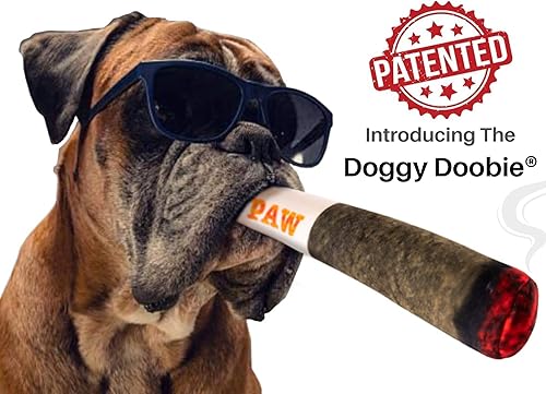 Miniatura 2 de Nestpark Doggy Doobie - Juguetes divertidos para perros, juguetes chirriantes de felpa para medianos, pequeños y grandes, relleno fresco para
