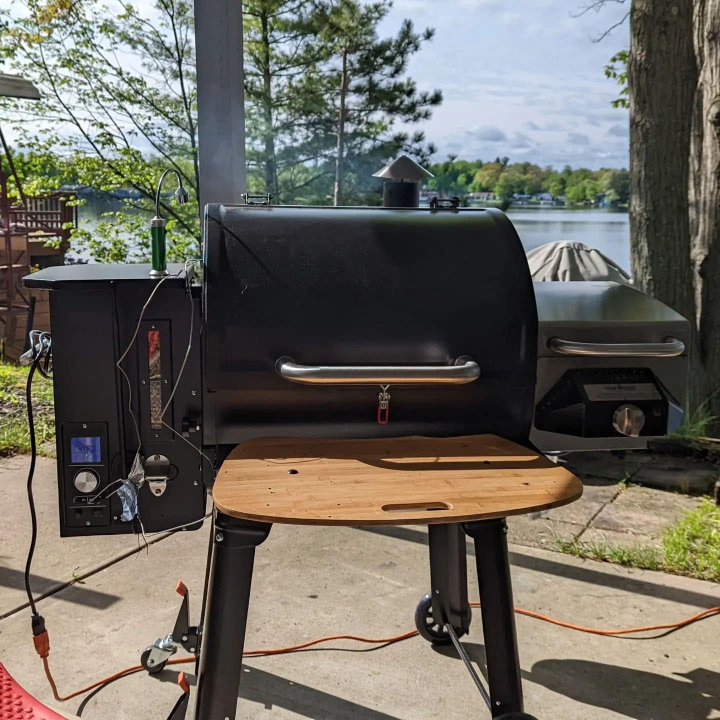 Digital Thermostat Controller for Camp Chef Gen 2 Retro Non-Wi-Fi Pellet Grill PG24-82, Comes with Dual Meat Probes and RTD Temperature Sensor