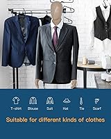 Vista 5 de Maniquí de maniquí de torso femenino de 39 a 56 pulgadas de altura ajustable, modelo de vestido de costura con brazos desmontables, exhibición