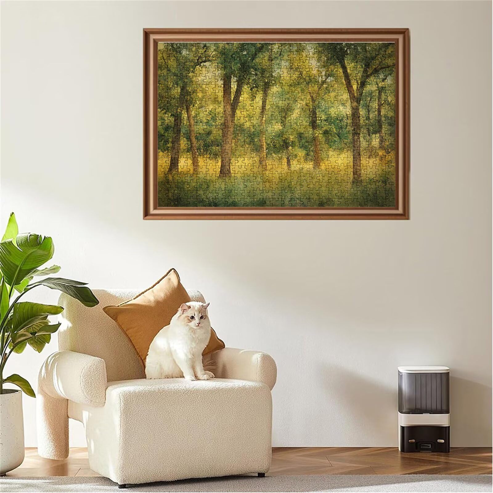 Puzzle 2000 sztuk krajobraz puzzle las układanki drewniane, klasyczne dla dorosłych diY gra wyzwanie idealnie pasują między literami z tyłu układanki dla dzieci i dorosłych wiek 14 lat M-4