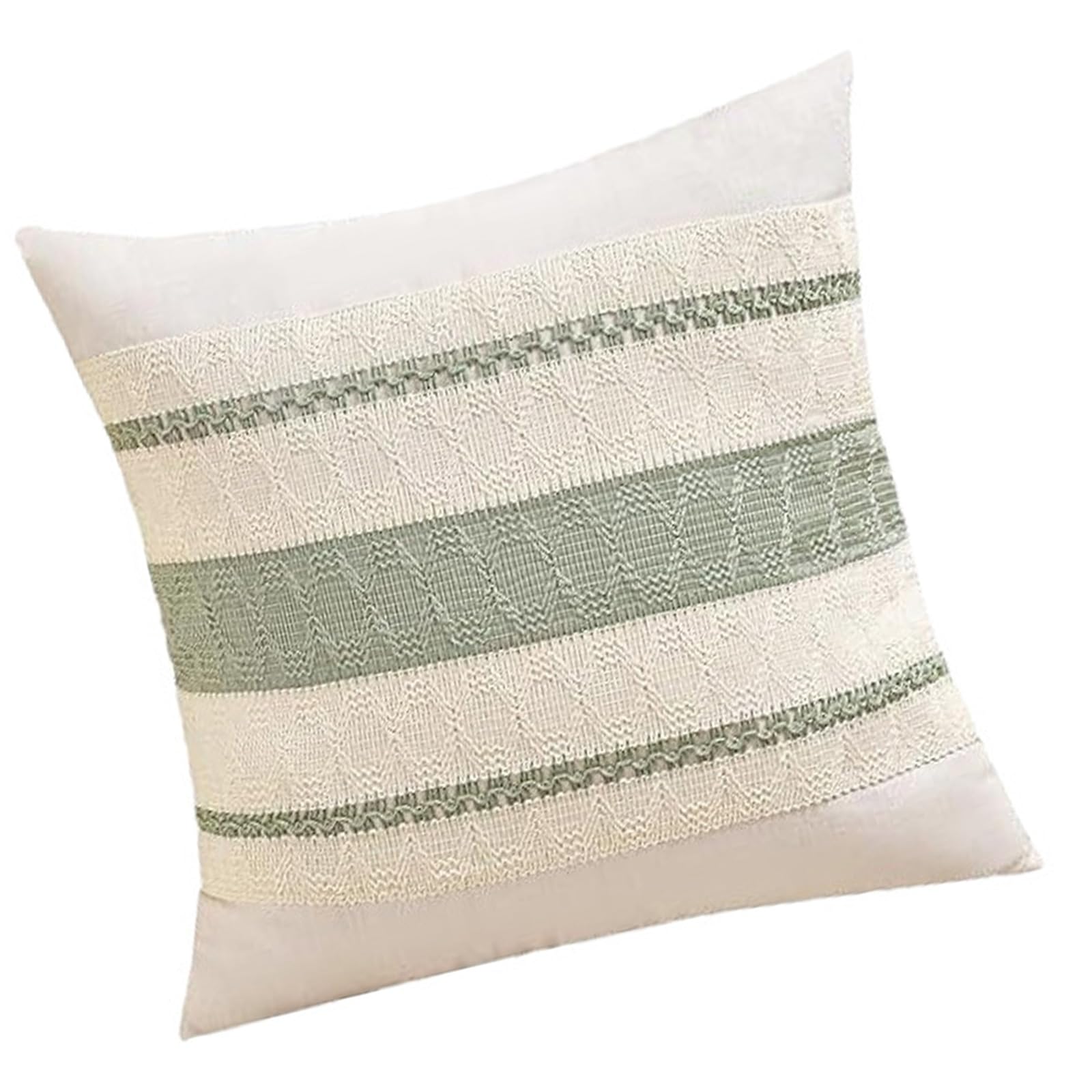 Jazuaiao Bohemians Cotton Linen Pillow Cover Safe for Sensitive Skin Bohemians Pillow Cover