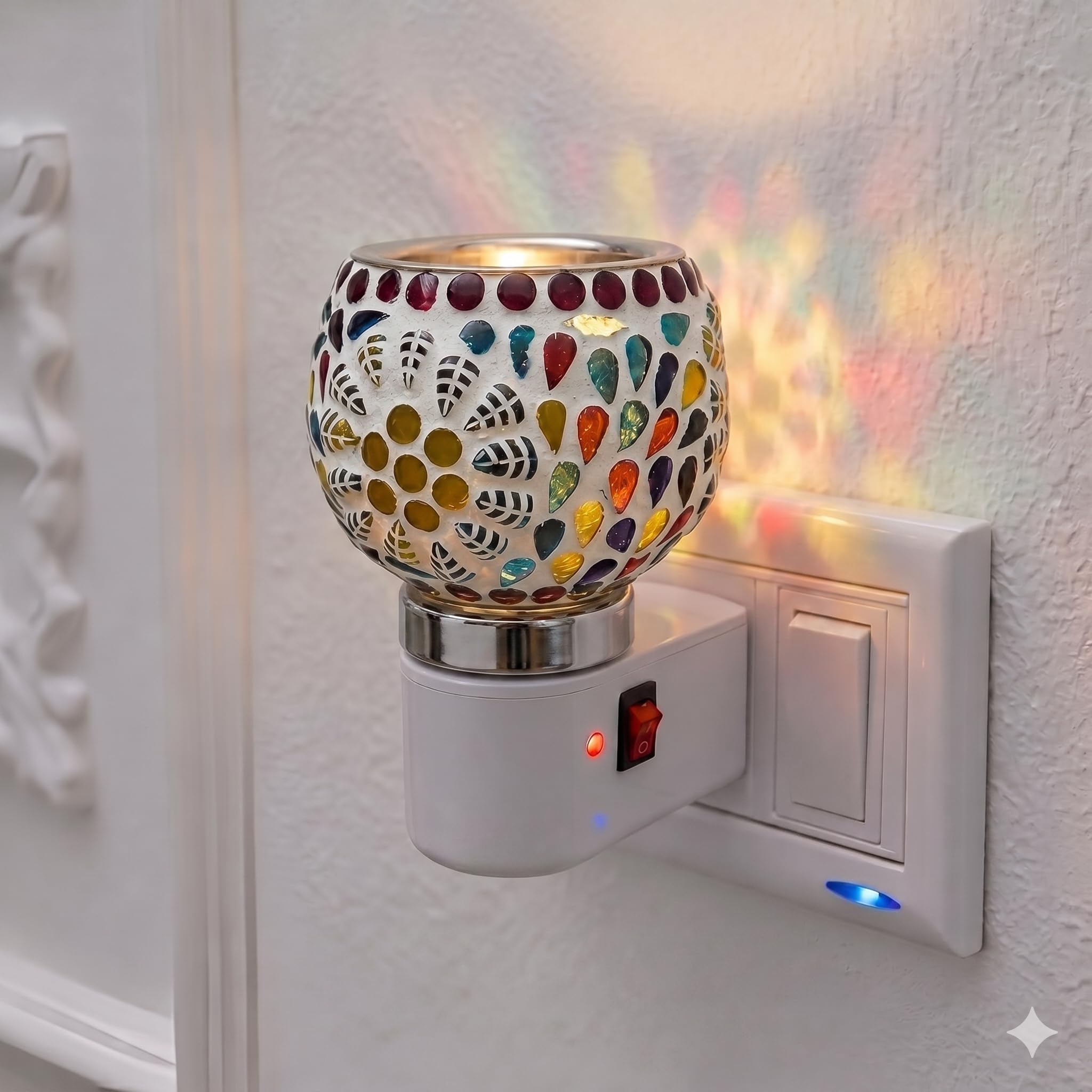 Electric Kapoor Dani - Aroma Burner with Night Light -9