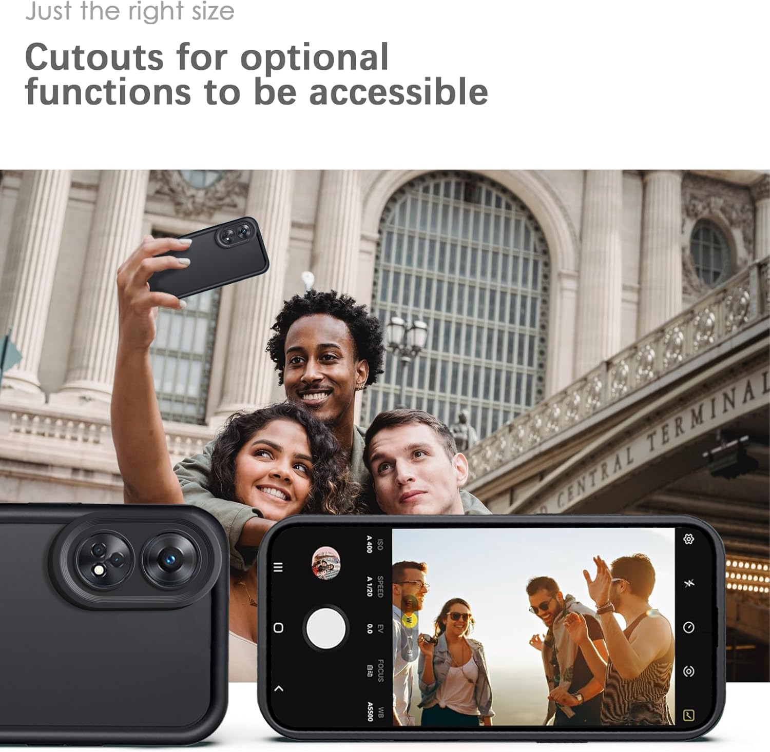 HAOYE Cover per Oppo Reno8T 4G (Reno 8T), Stile di Pittura a Colori Freschi Silicone Morbido Trasparente TPU Bumper Ultra Sottile Antiurto Custodia Case, Arcobaleno