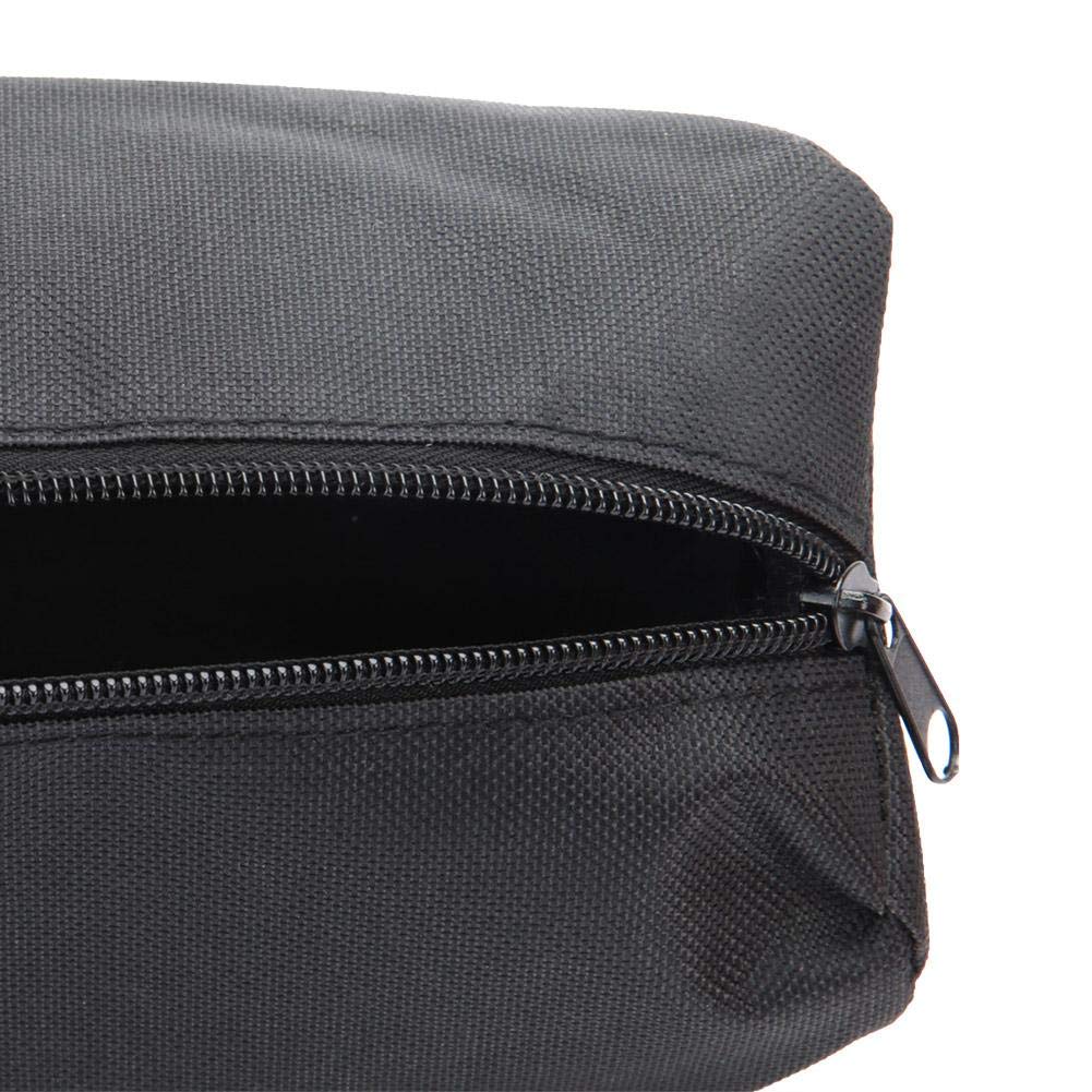 Tool Bag, With Smooth Zipper Closure Tool Bag Small, Waterproof for Toiletry Bag Organization Bag Travel Accessories Bag(black)